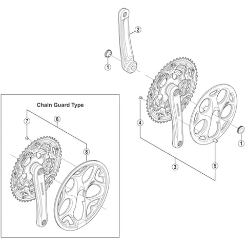 SPRE FCM131 crank arm cap