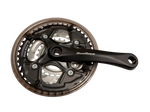 GreyTek - 24/34/42T - 152mm - Triple Chainset - Silver