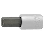 UNIOR HEXAGONAL SCREWDRIVER SOCKET 3/8":  4MM