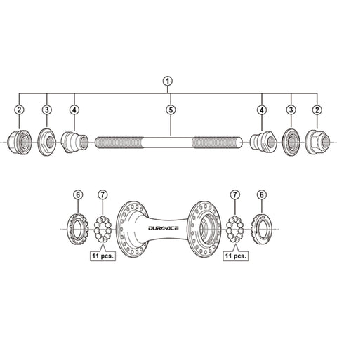 SPRE HB7710 FR Trk Hub Nut