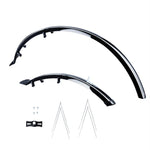 Oxford 700c Hybrid 56mm Mudguard Set Black