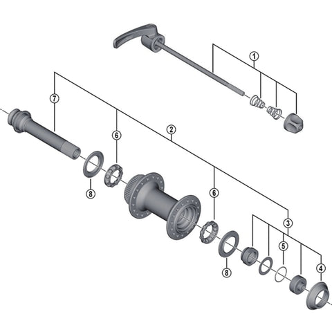 SPRE HBM785 hub axle unit