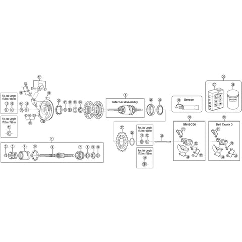 SPRE Nexus SG3R40 176 mm InternalAssy