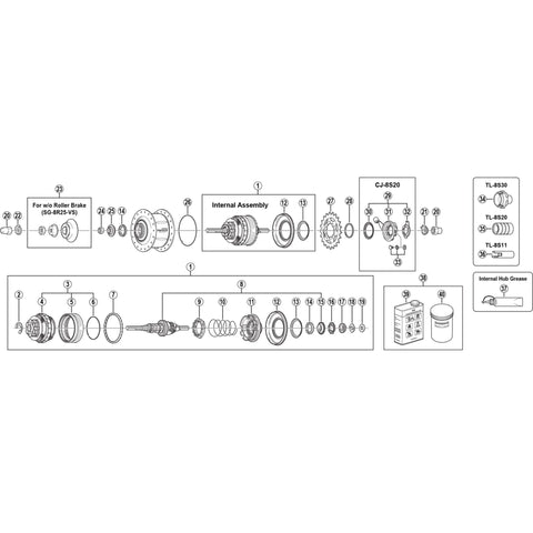 SPRE Nexus SG8R25 LH Cone