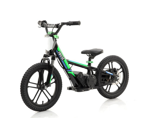Revvi Sixteen 16" PLUS Balance Electric Bike - Green - (PRE-ORDER ETA TBC)