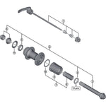 SPRE FHM785 complete hub axle