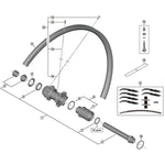 SPRE FHM678 hub axle