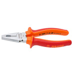 UNIOR COMBINATION PLIERS: RED 200MM