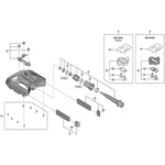 SPRE PDM530 body cvr&bolts RH