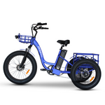 Worcester Cargo Dyna Bike Low Step Through Electric Mountain Trike  (250W) Blue (PRE-ORDER ETA TBC)