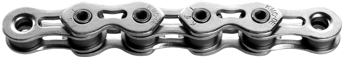 KMC - K1SL - Single Speed Chain - 100L - Silver - Wide – Scuff Wheels