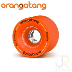 ORANGATANG RACE WHEELS "4PRESIDENT" ORANGE 70mm 80a (Set 4)