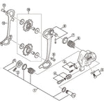 SPRE RDT661 pulley bolt