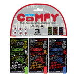 Oxford Comfy Grafitti Multi 3-Pack