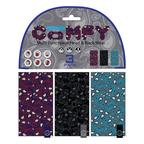 Oxford Comfy Paisley 3-Pack