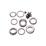 Oxford Ahead Set 1.1/8 Steel - Black