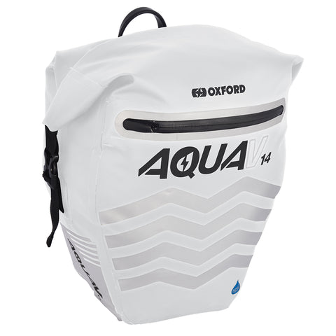 Oxford Aqua V 14 Pannier White