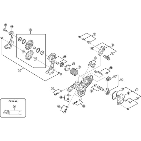 SPRE RDM820 out plate assy SS