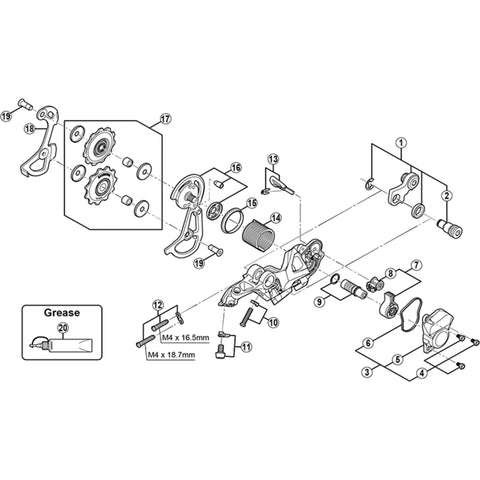 SPRE RDM640 brack axle for DH