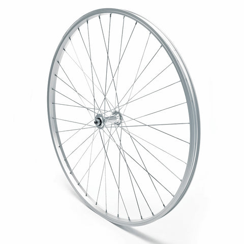 Front Wheel 700c Hybrid Single Wall Silver QR