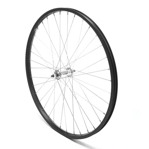 Front Wheel 26" MTB Black Single Wall Nutted V-Brake