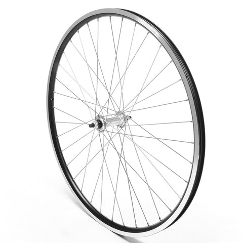 Front Wheel 26" MTB Black Double Wall Nutted V-Brake