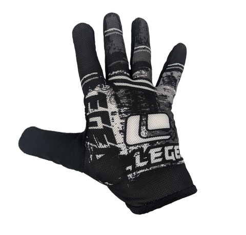 Legend Full Finger Lightweight Gloves - XL - Blk/Wht