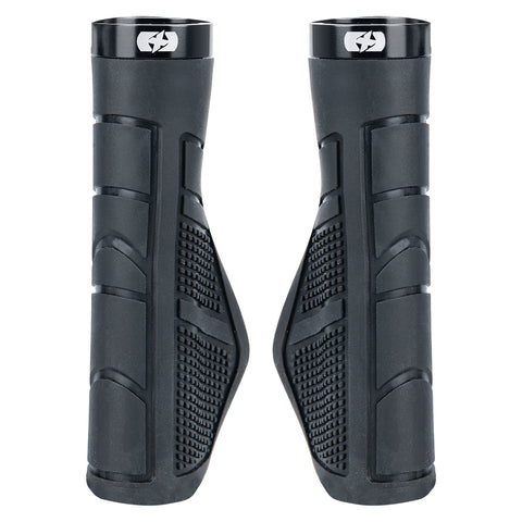 Oxford Metro Ergo Lock On Grips - Black
