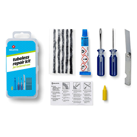 Tubeless Tyre Repair Kit - For External Use