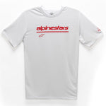 Tech Line Up Performance Tee White M