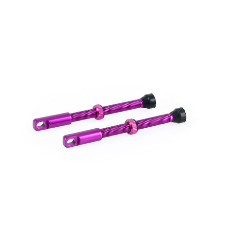 Oxford Tubeless Alloy Valve 60mm Purple