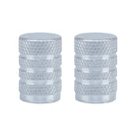 Oxford Valve Caps Silver