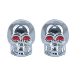 Oxford Skeleton Valve Caps Silver