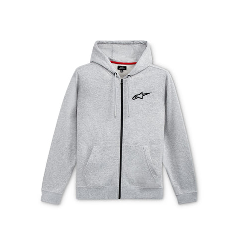 Ageless Chest Hoodie Grey Heather Black XL