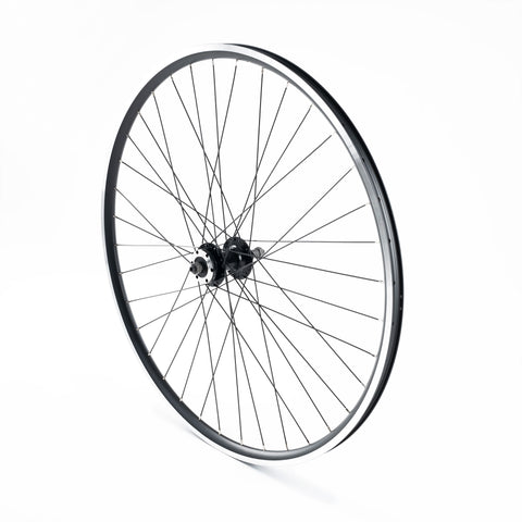 Rear Wheel 700c Hybrid Freewheel Bk D/Wall QR Disc Ready