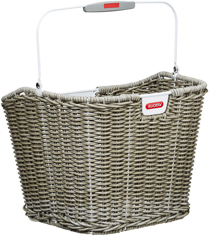 KF897RG Rixen &amp; Kaul Stone Grey Structura Retro Front Basket