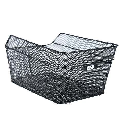 OXC Wire Rear Basket with fittings - Black