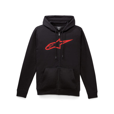 Ageless Zip Hoodie V3 Black/Red 2XL