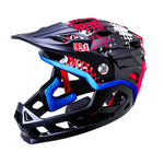 Kali Maya Full Face Child Punk Gls Red