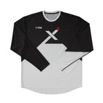 G-Form Youth Pro-X4 L/S Bike Jersey Black/White S/M