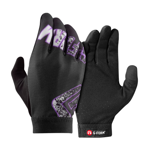 G-Form Youth Tempo Glove Black/Purple L/XL