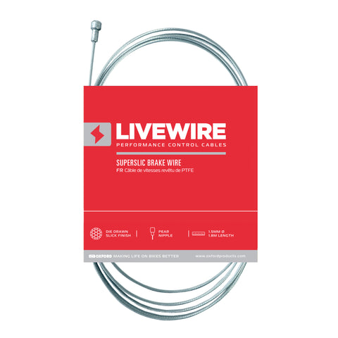 Oxford Livewire Superslic Brake Wire 1.5mm x 1.8m