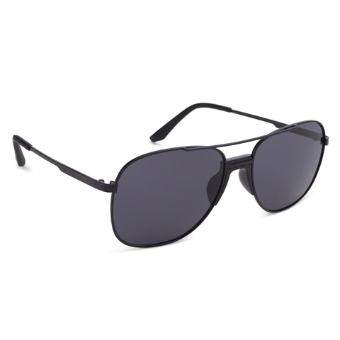 Oxford Force One Black Metal Frame Smoke Lens Sunglasses
