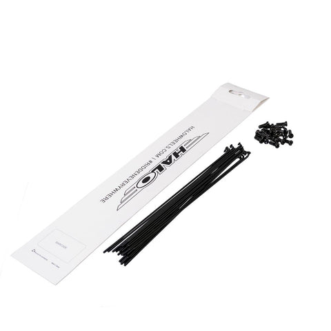 Black Double Butted Spokes 20 PackDouble Butted Black ED Coated Spokes 20 Pack