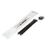 Black Spokes 20 PackBlack ED Coated Plain Gauge Spokes 20 Pack