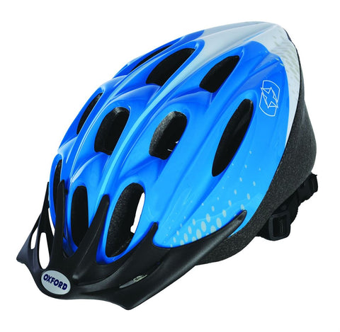 OXF15UL Oxford Blue/White Large 58-61cm F15 Helmet