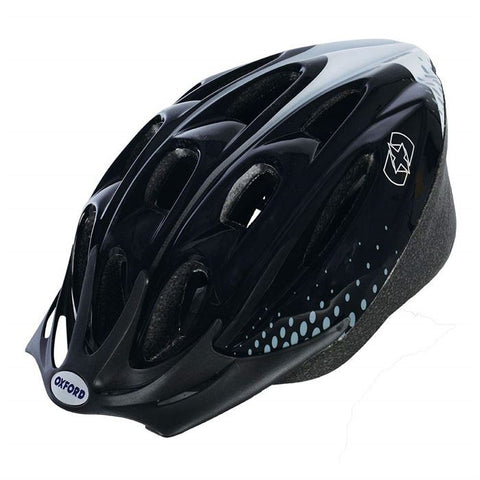 OXF15BL Oxford Black/White Large 58-61cm F15 Helmet