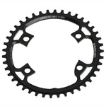 Stronglight 44T Black 4-Arm Gravel Chainring: Shimano