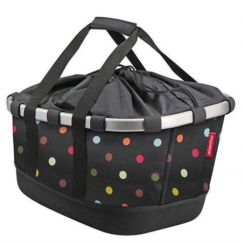 FA846D Rixen &amp; Kaul Rear Bikebasket GT With Uniklip : Dots 0304UDO