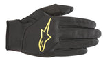 ALPINESTARS CASCADE GORE-TEX INFINIUM WINDSTOPPER GLOVE BLACK ACID YELLOW SIZE L